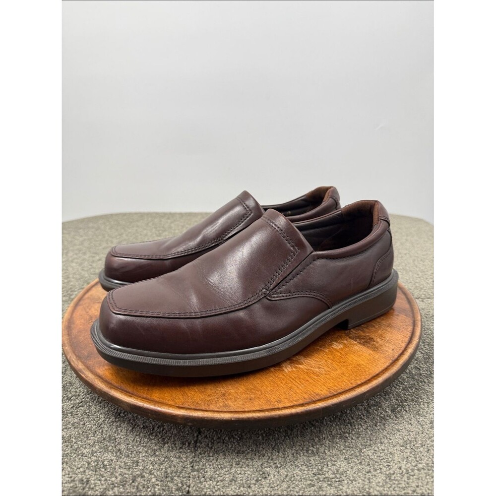 SAS Shoes Mens 12.5 WIDE Diplomat Brown Leather Slip On Loafers Tripad Comfort
